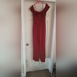 Charlotte Russe Burnt Orange Straight Leg Pants
